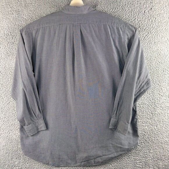 VTG Ralph Lauren Golf Blake Shirt Mens XL Gray Houndstooth Preppy Y2K FITS BIG - Picture 8 of 12